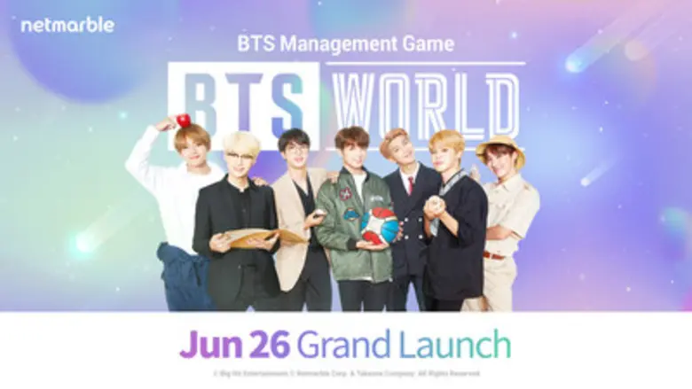 "มาเป็นเมเนเจอร์ของวง BTS ในเกม BTS WORLD...