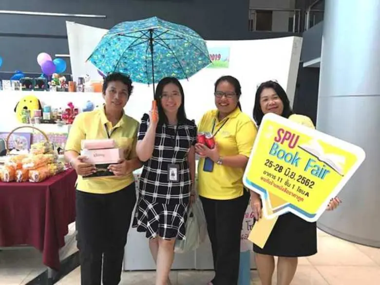 สำนักหอสมุด ม.ศรีปทุม จัดงาน "SPU BOOK FAIR 2019"