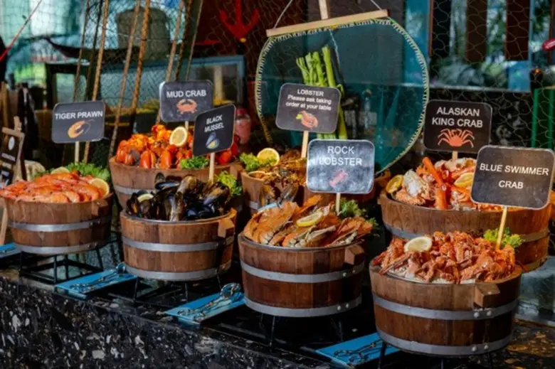 Catch a mouthwatering seafood feast made ...