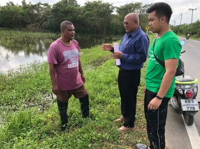 กรมการข้าวกำชับเจ้าหน้าที่ดูแลชาวนาอย่างใกล้ชิด บริเวณพื้นที่ผลกระทบพายุ “มูน” (Mun)