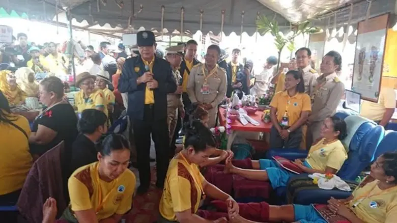 สพร.21 ภูเก็ต ร่วมต้อนรับนายกรัฐมนตรีในโอกาสตรวจเยี่ยมการฝึก IDMEx 2019 กรณีภัยจากสึนามิ วันที่ 8 ก.ค. 62