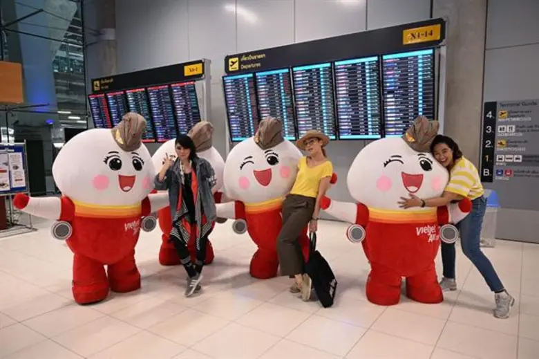 สายการบินเวียตเจ็ทจัดเซอร์ไพรส์ผู้โดยสารนับพันที่สน...