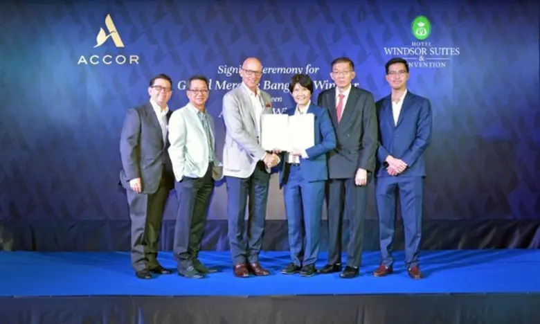แอคคอร์ลงนามสัญญารับบริหารงานโรงแรมวินเซอร์ สวีทส์