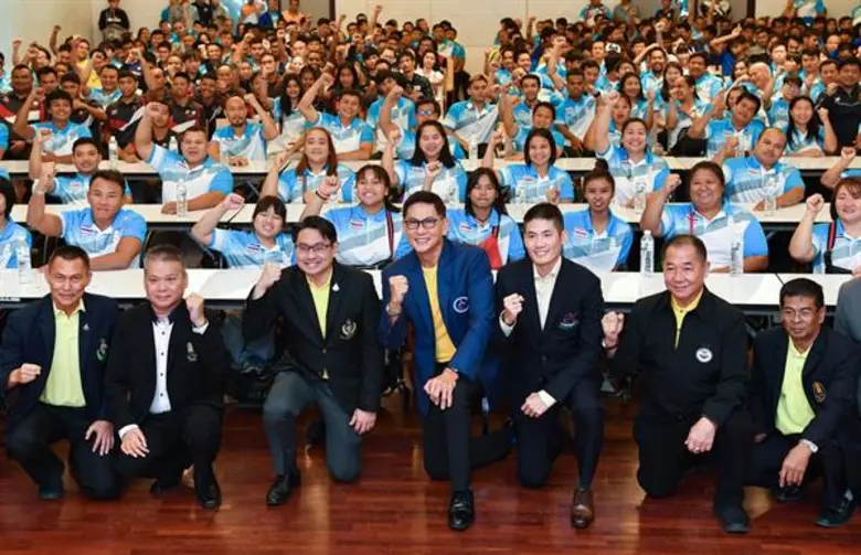 ทัพนักกีฬาพิการทีมชาติไทย ชุดลุยศึกอาเซีย...