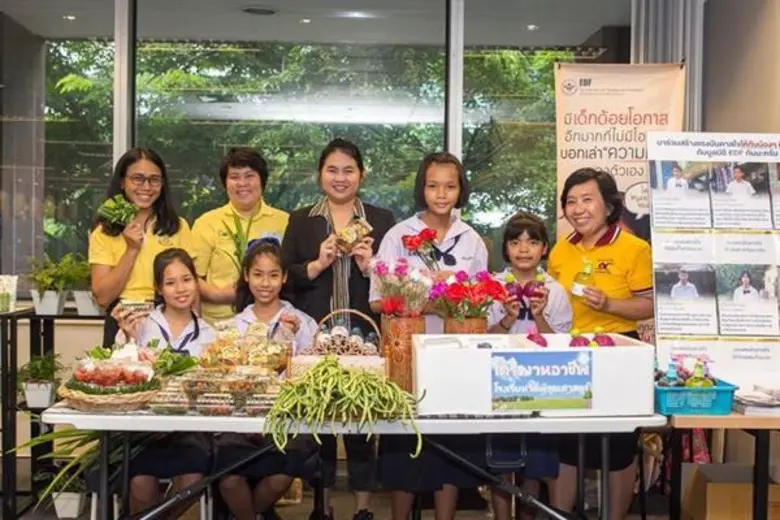 มูลนิธิ EDF ผนึกโรงเรียนออกบูธงาน Sustainability Awareness Day