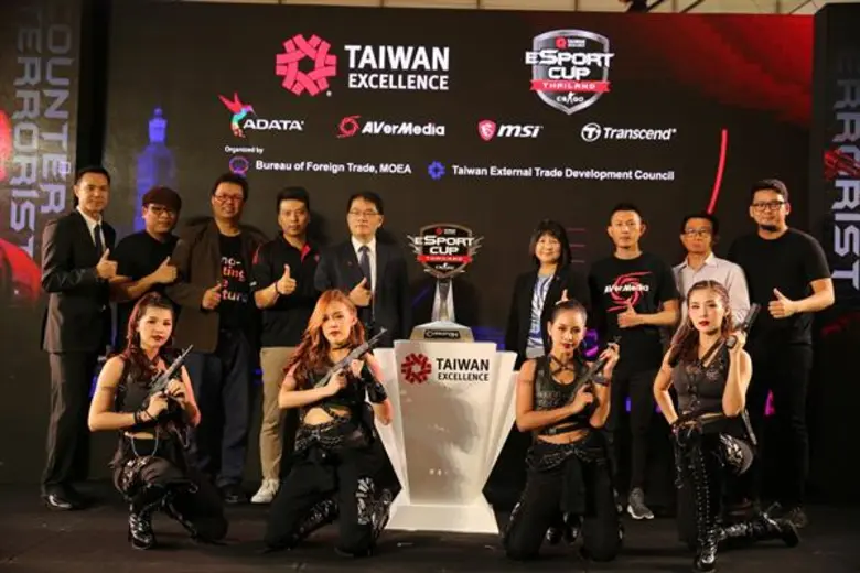 ผู้ประกอบการไต้หวันที่ได้รับรางวัลการันตีสินค้าคุณภาพ Taiwan Excellence โชว์นวัตกรรมใหม่สุดล้ำเพื่อกีฬาอีสปอร์ต พร้อมจัดการแข่งขัน Taiwan Excellence eSport Cup Thailand ครั้งแรกในประเทศไทย ชิงเงินรางวัล 360,000 บาท