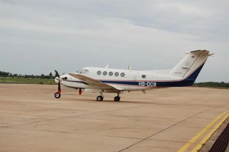 บริษัท วิทยุการบินแห่งประเทศไทย จำกัด มอบโอนอากาศยาน Super King Air 200 และอะไหล่ให้กับ สถาบันการบินพลเรือน