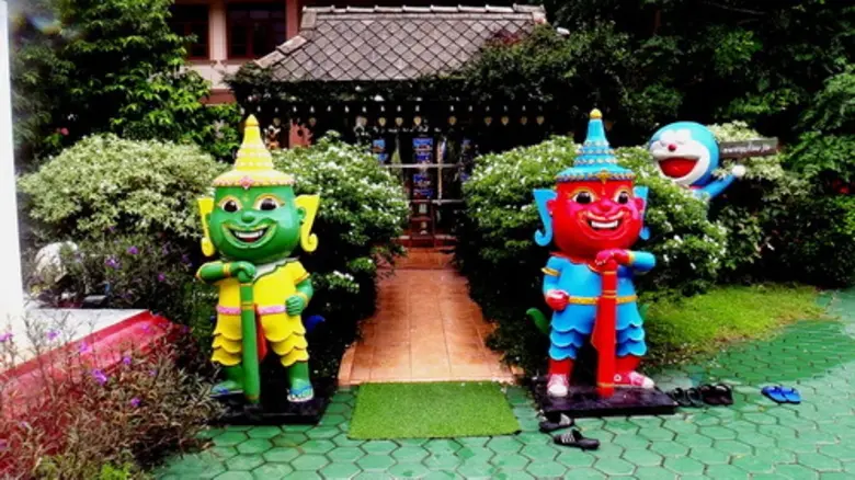 วัดยุค 4.0"วัดคันธาราม(ทุ่งอ้อ) ต.สันกลาง...