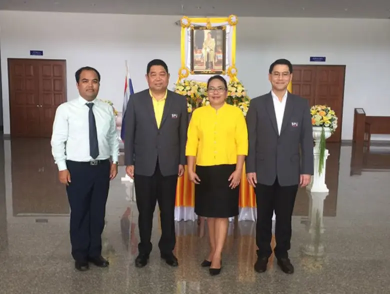 คณะผู้บริหาร ม.ศรีปทุม เข้าพบปะหารือ ผู้อ...