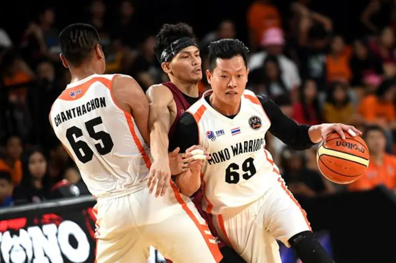 ส่งผลการแข่งขันบาสฯTPBLทีมโมโนวอร์ริเออร์ชนะทีมสวู