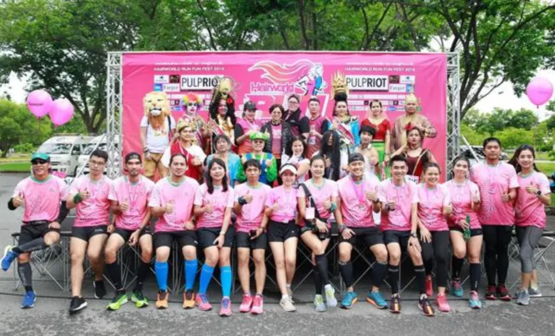 ผ่านไปเรียบร้อยสำหรับงานวิ่งการกุศล Hairw...