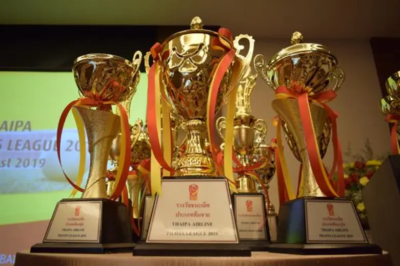 สายการบินไทยเวียตเจ็ท ร่วมกับ THAIPA Airline Pilot League 2019 จัดงานแถลงข่าวการแข่งขันฟุตบอลนัดกระชับมิตรระหว่างนักบินพาณิชย์ของเมืองไทยประจำปี 2562