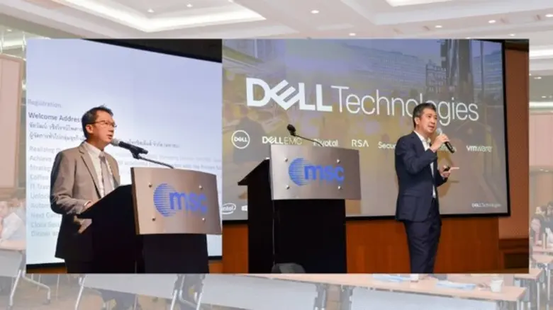 นายชัยวัฒน์ วชิรโรจน์ไพศาล (ภาพซ้าย) ผู้จ...