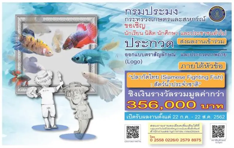 กรมประมงขอเชิญประชาชนผู้สนใจร่วมกิจกรรมปร...