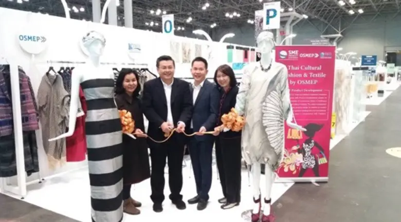 สสว. นำทัพผู้ประกอบการ SMEs ไทยรุกตลาดอเมริกา หวังดันสินค้าแฟชั่นฝีมือคนไทยสู่เวทีโลก