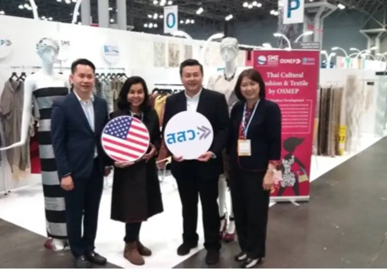 สสว. นำทัพผู้ประกอบการ SMEs ไทยรุกตลาดอเมริกา หวังดันสินค้าแฟชั่นฝีมือคนไทยสู่เวทีโลก