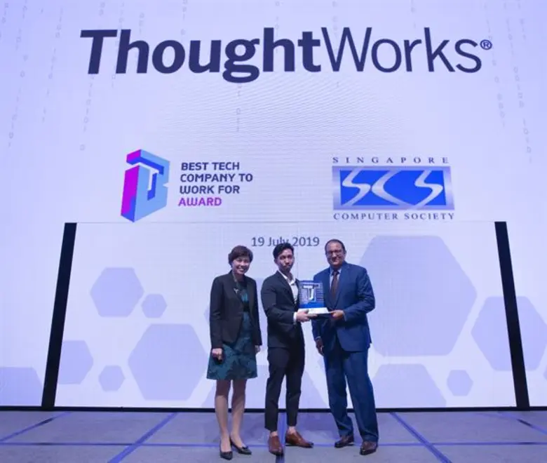 ThoughtWorks สิงคโปร์ ได้รับรางวัล "Best ...