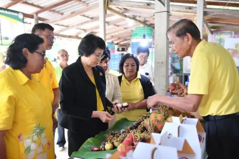 มกอช. พบปะเกษตรกรกลุ่มผู้ผลิตไม้ผลมังคุดแบบเกษตรแปลงใหญ่ นครศรีธรรมราช