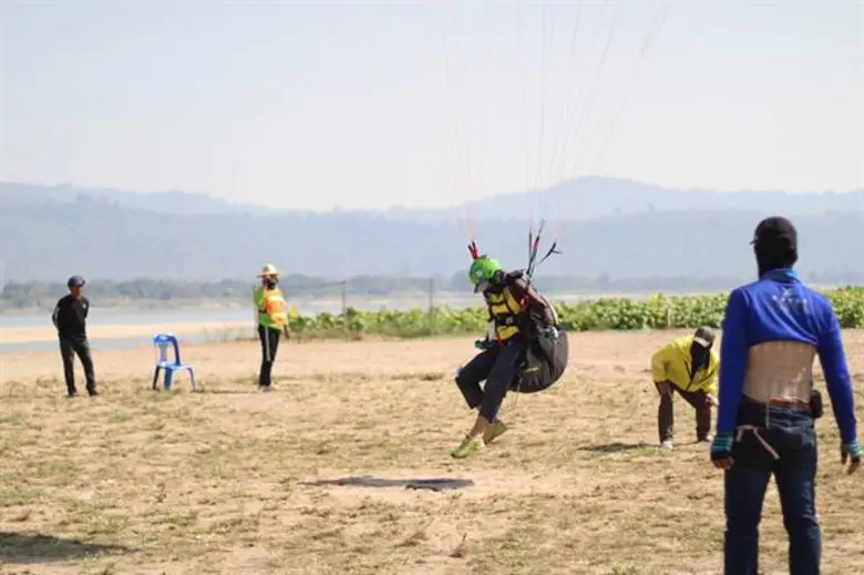 สมาคมกีฬาทางอากาศฯ จัดการแข่งขันร่มร่อนบินลงเป้าแม่นยำนานาชาติ ราชบุรี ครั้งที่ 1, เอเอฟเอ เอเชียนคัพ - ซีรีส์ 1, ณ เขาสน อำเภอจอมบึง จังหวัดราชบุรี