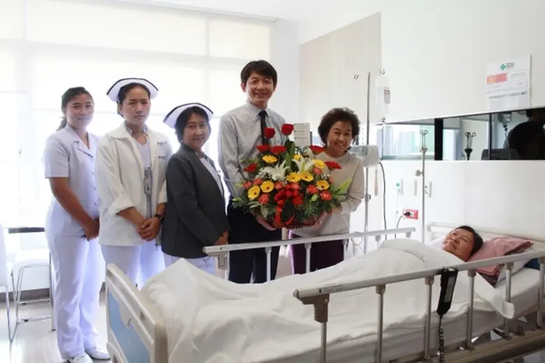 นพ.สัญชัย เหล่าสุทธิ ผู้อำนวยการโรงพยาบาล...