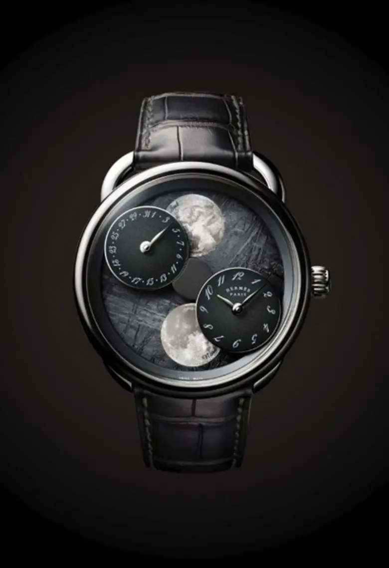 เรือนเวลาแอร์เมส: อาร์โซ เลอร์ เดอ ลา ลูน โอนลี่ วอตช์ (Arceau L’heure de la lune ONLY WATCH)
