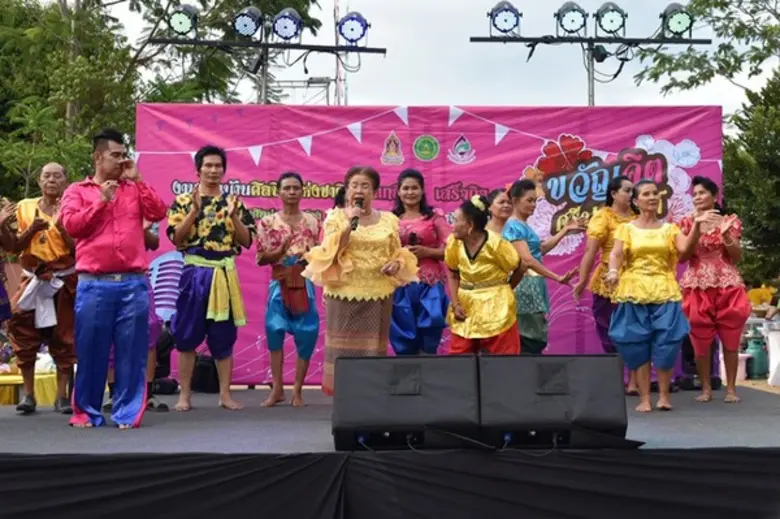 สวธ.ร่วมกับสุพรรณบุรี เปิดบ้านแม่ขวัญจิต ศรีประจันต์ ศิลปินแห่งชาติ เป็นแหล่งเรียนรู้ทางวัฒนธรรมภูมิปัญญาเพลงพื้นบ้านภาคกลางของประเทศ