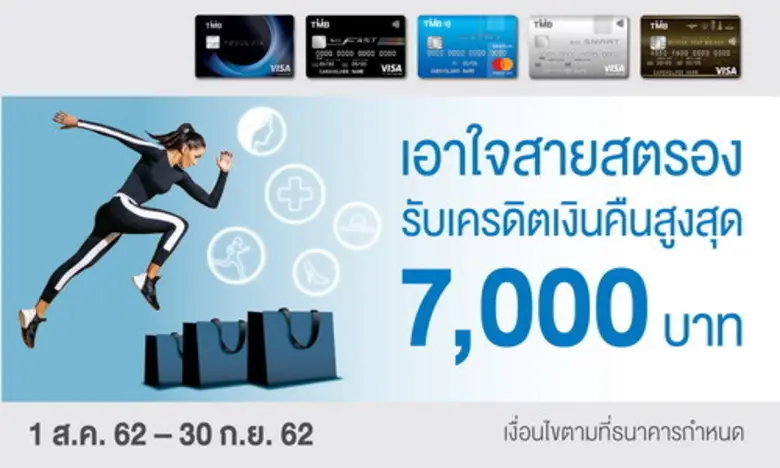 บัตรเครดิตทีเอ็มบี เอาใจสายสตรอง ให้คุณได...