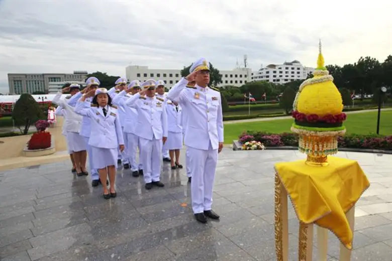 รมว.ดีอีถวายเครื่องสักการะพระอนุสาวรีย์จอมพล สมเด็จพระราชปิตุลาฯ เนื่องในวันสื่อสารแห่งชาติ ประจำปี 2562