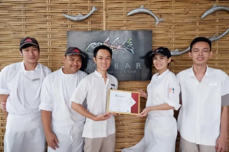 ขอแสดงความยินดีกับห้องอาหาร Fish Bar ที่ไ...