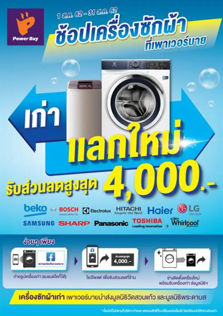 เพาเวอร์บาย (Power Buy) ผู้นำธุรกิจศูนย์ร...