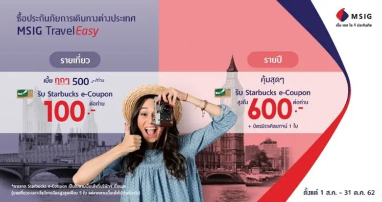 Big Surprise! ซื้อประกันภัยการเดินทางต่าง...