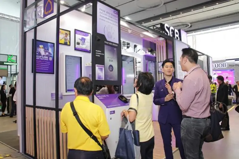 Innovative Fujitsu Palm Secure Showcased at Bangkok Fintech Fair 2019