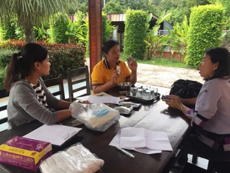 กรมวิทยาศาสตร์บริการ ร่วมพัฒนาหมู่บ้าน CIV โอทอป และ SMEs จังหวัดจันทบุรี ระยองและฉะเชิงเทรา