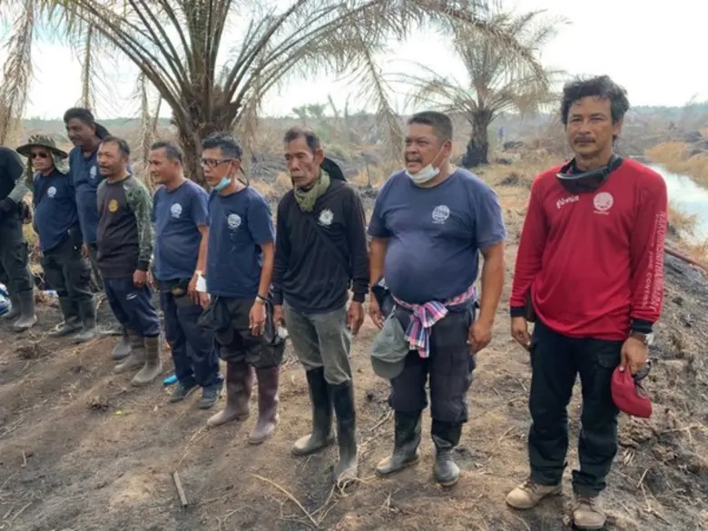 ทส. สนธิกำลังเร่งแก้ปัญหาไฟป่าพรุควนเคร็ง