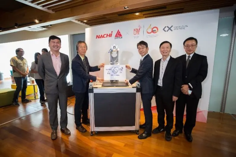 มจธ. จับมือกับ NACHI บ.หุ่นยนต์ชั้นนำระดับโลก ตั้งศูนย์ถ่ายทอดเทคโนโลยีการผลิตด้วยหุ่นยนต์อุตสาหกรรม