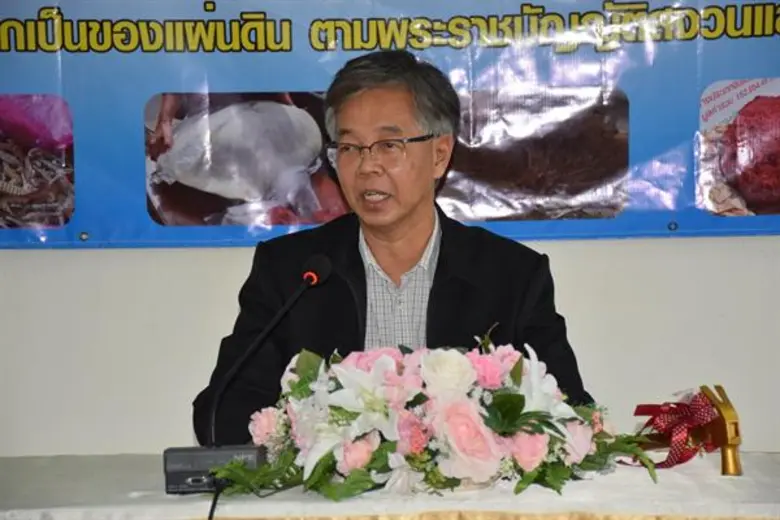 กรมประมง…นำทัพสื่อมวลชนลงพื้นที่ร่วมเป็นสักขีพยาน “ทำลายซากสัตว์น้ำของกลาง” มูลค่ากว่า 5.5 ล้านบาท หลังศาลตัดสินคดีถึงที่สุด