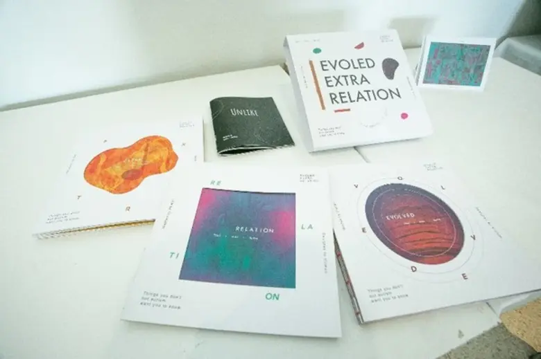 งานออกแบบหนังสือ "วิวัฒน์- พิเศษ-สัมพันธ์...