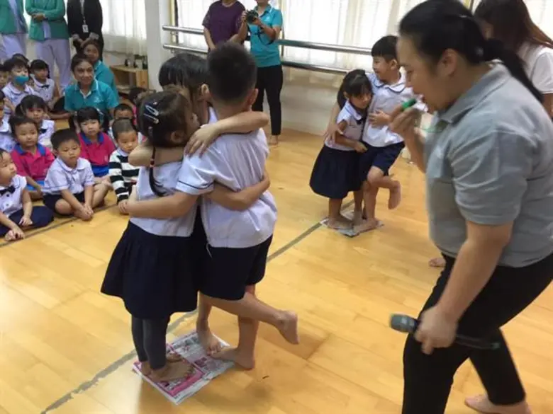 โรงพยาบาลไทยนครินทร์ ร่วมกับ โรงเรียนใจรักอนุบาล จัดโครงการสร้างเสริมสุขอนามัยในโรงเรียน