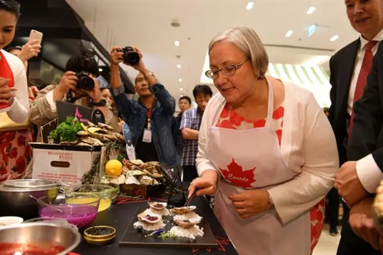 สัมผัสรสชาติระดับโลกของหอยนางรมราสเบอร์รี่พอยท์และหอยนางรมพิงค์มูน พร้อมเสิร์ฟความสดเป็นครั้งแรกในประเทศไทยในงาน “เทสต์ ออฟ แคนาดา ครั้งที่ 8”