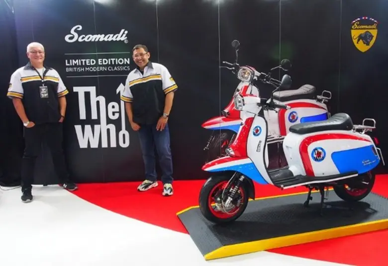 เปิดตัวสกู๊ตเตอร์ The Who - Limited Edition โดดเด่นอย่างเป็นเอกลักษณ์