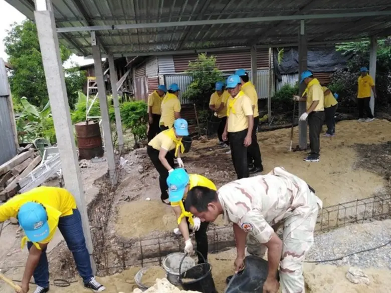 สำนักงานพัฒนาฝีมือแรงงานสระบุรีจัดโครงการ "101 อาชีพ" เฉลิมพระเกียรติ เนื่องในโอกาสมหามงคลพระราชพิธีบรมราชาภิเษก