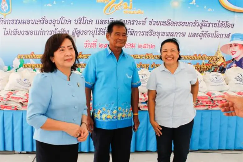 ม.ศรีปทุม ชลบุรี ร่วมงาน “รวมใจ กองทุนแม่ของแผ่นดิน” พร้อมร่วมบริจาคเงินทำบุญสมทบเข้าสู่กองทุนแผ่นดิน”