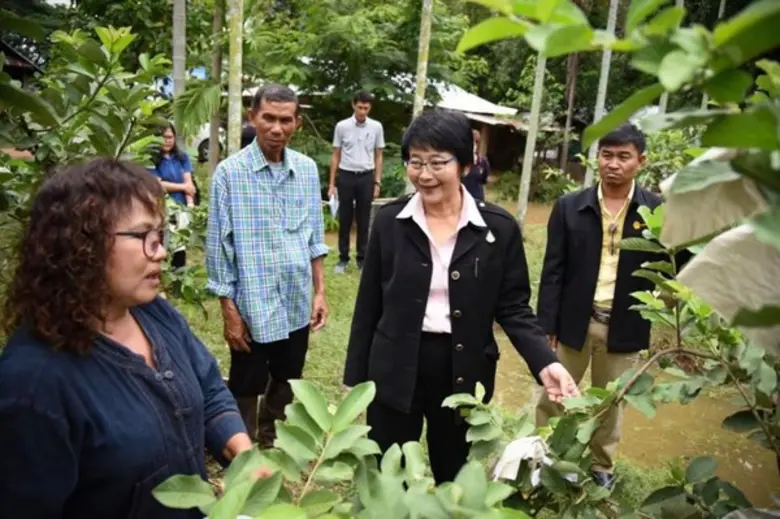 มกอช. เยี่ยมเกษตรกรกลุ่มผู้ปลูกฝรั่งไร้สาร ให้คำแนะนำ ด้านมาตรฐานสินค้าเกษตรทั้งระบบอินทรีย์ และGAP