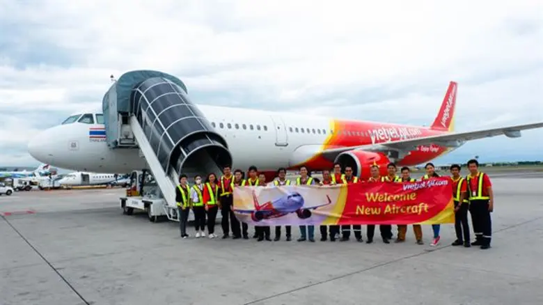 สายการบินไทยเวียตเจ็ท ต้อนรับการมาถึงของเ...