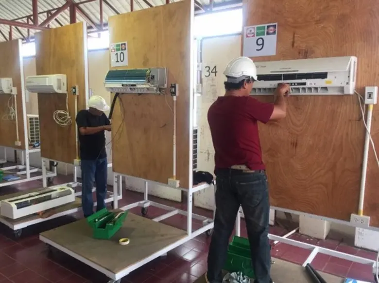 ภาพข่าว TFII มจพ. จัดอบรมช่างเครื่องปรับอากาศในบ้านและการพาณิชย์ขนาดเล็ก