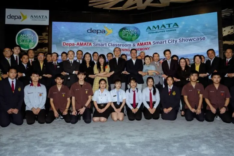 นิคมอุตสาหกรรมอมตะซิตี้ ชลบุรีจับมือกับสำ...