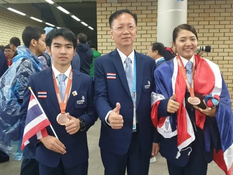 ก.แรงงาน ปลื้ม! เยาวชนคว้า 2 เหรียญทองแดง 12 เหรียญฝีมือยอดเยี่ยม จาก WorldSkills Kazan 2019 ดันไทยสู่อันดับ 19 จาก 63 ประเทศที่เข้าร่วมแข่งขัน