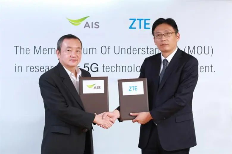 Photo Release: AIS joins Huawei, NOKIA, ZTE to test 5G intensively.