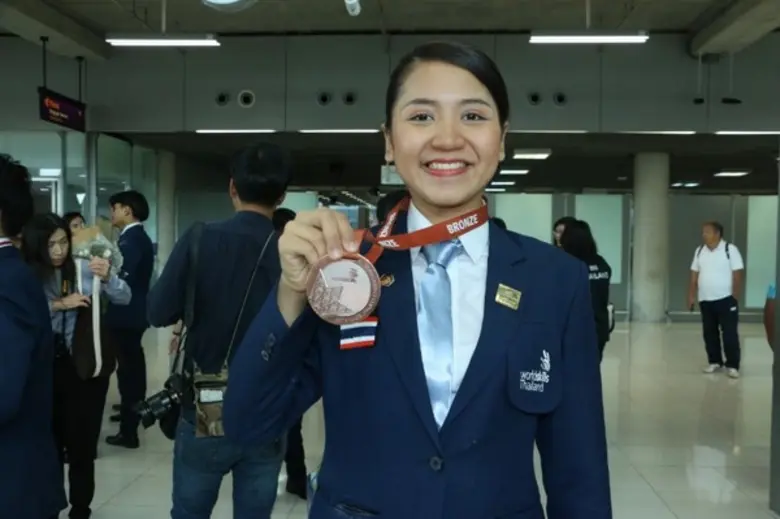 ต้อนรับอบอุ่น 25 เยาวชนไทยยอดฝีมือแรงงาน หลังคว้า 2 เหรียญทองแดง และ 12 รางวัลยอดเยี่ยมเวทีนานาชาติ