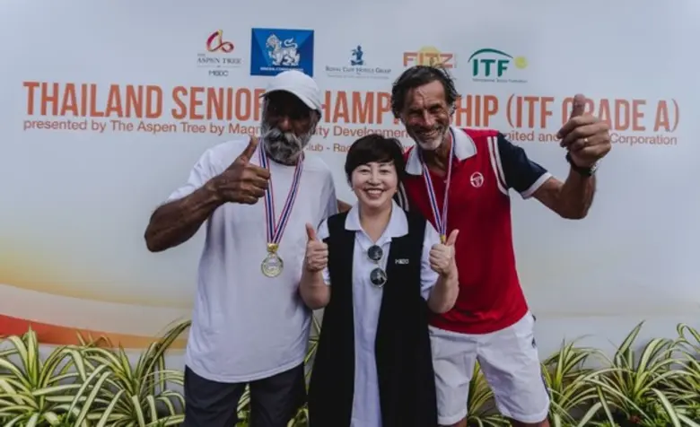 The Aspen Tree highlights Thailand’s appeal for older adults at ITF Championship seniors tennis tournament
